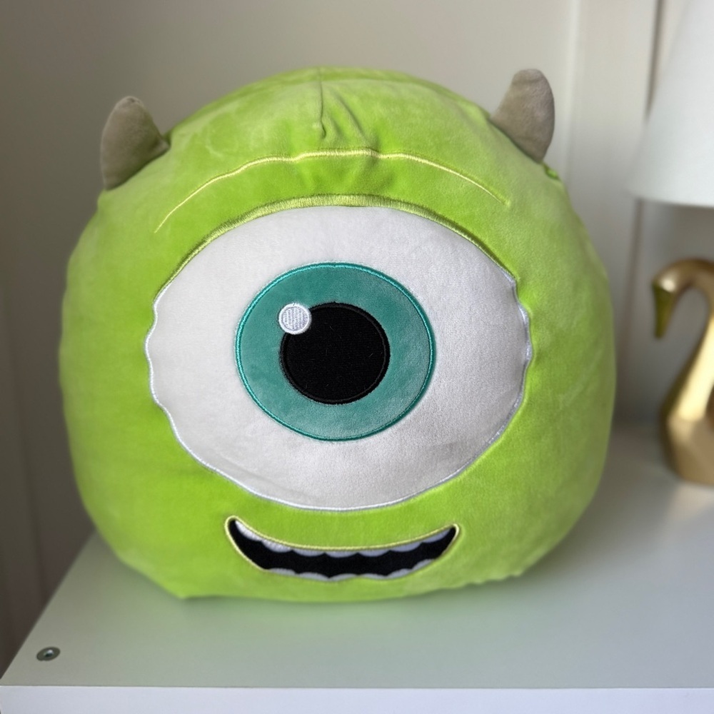Squishmallow 14” Monsters Inc. Mike Wazowski - Picture 1 of 7